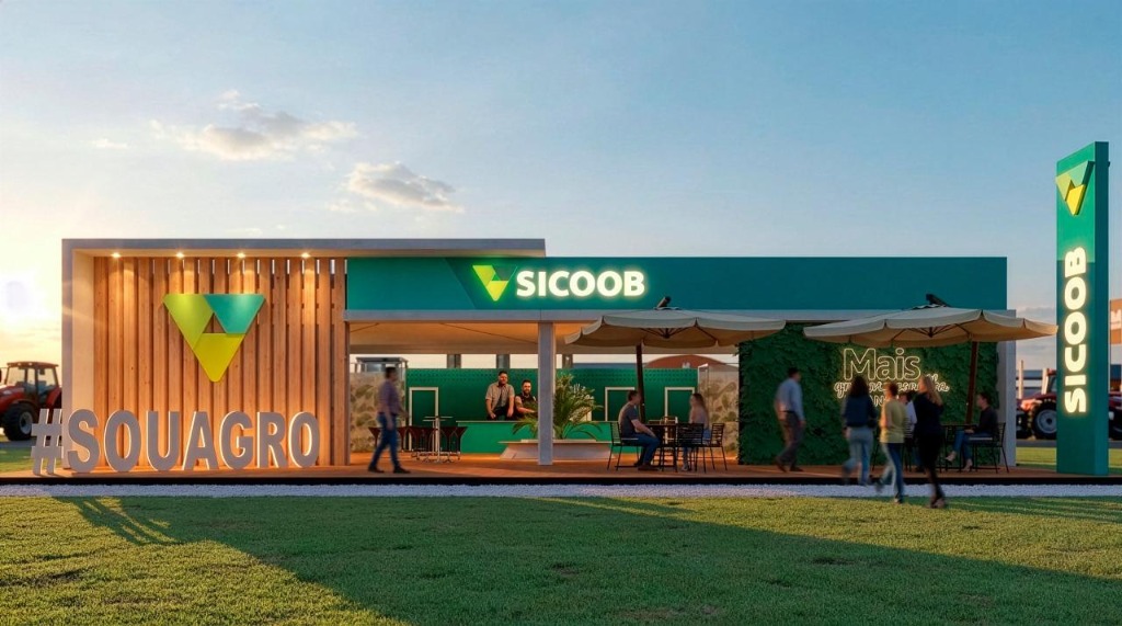 Stand SICOOB - Fachada Principal